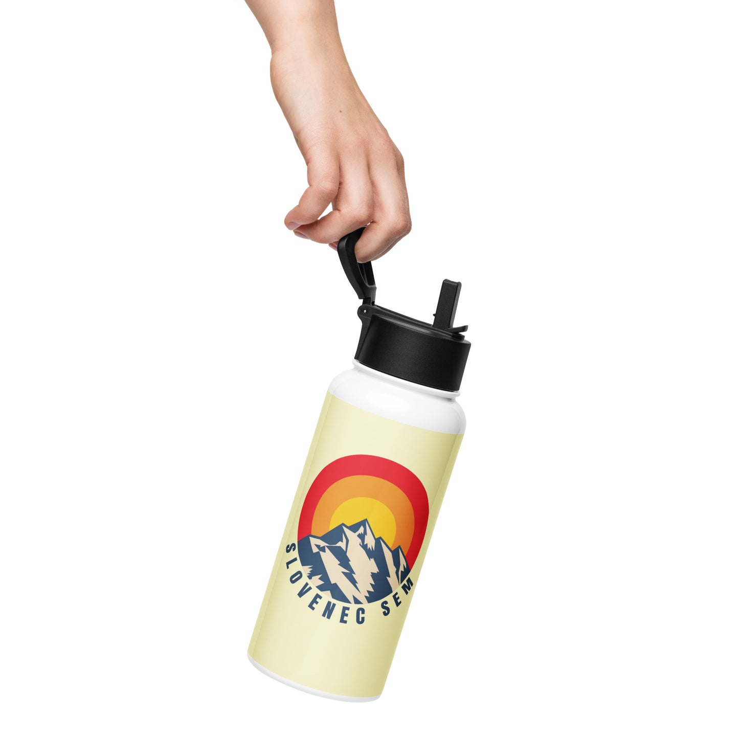 Flaška 950ml - GORE ZAHOD - bež