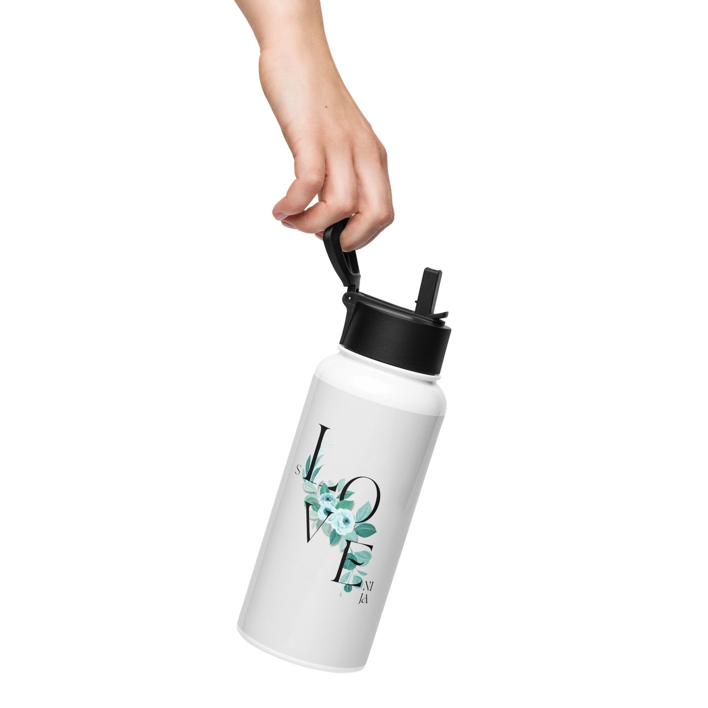 Flaška 950ml - KORINA - siva