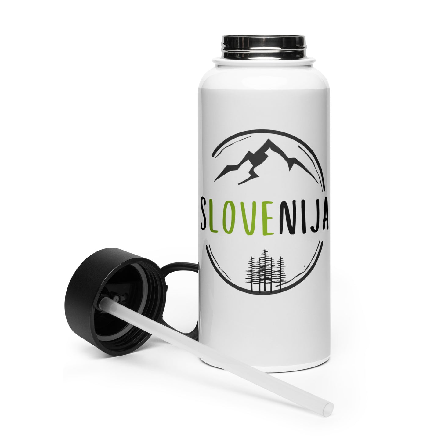 Flaška 950ml - sLOVEnija TRIGLAV - siva