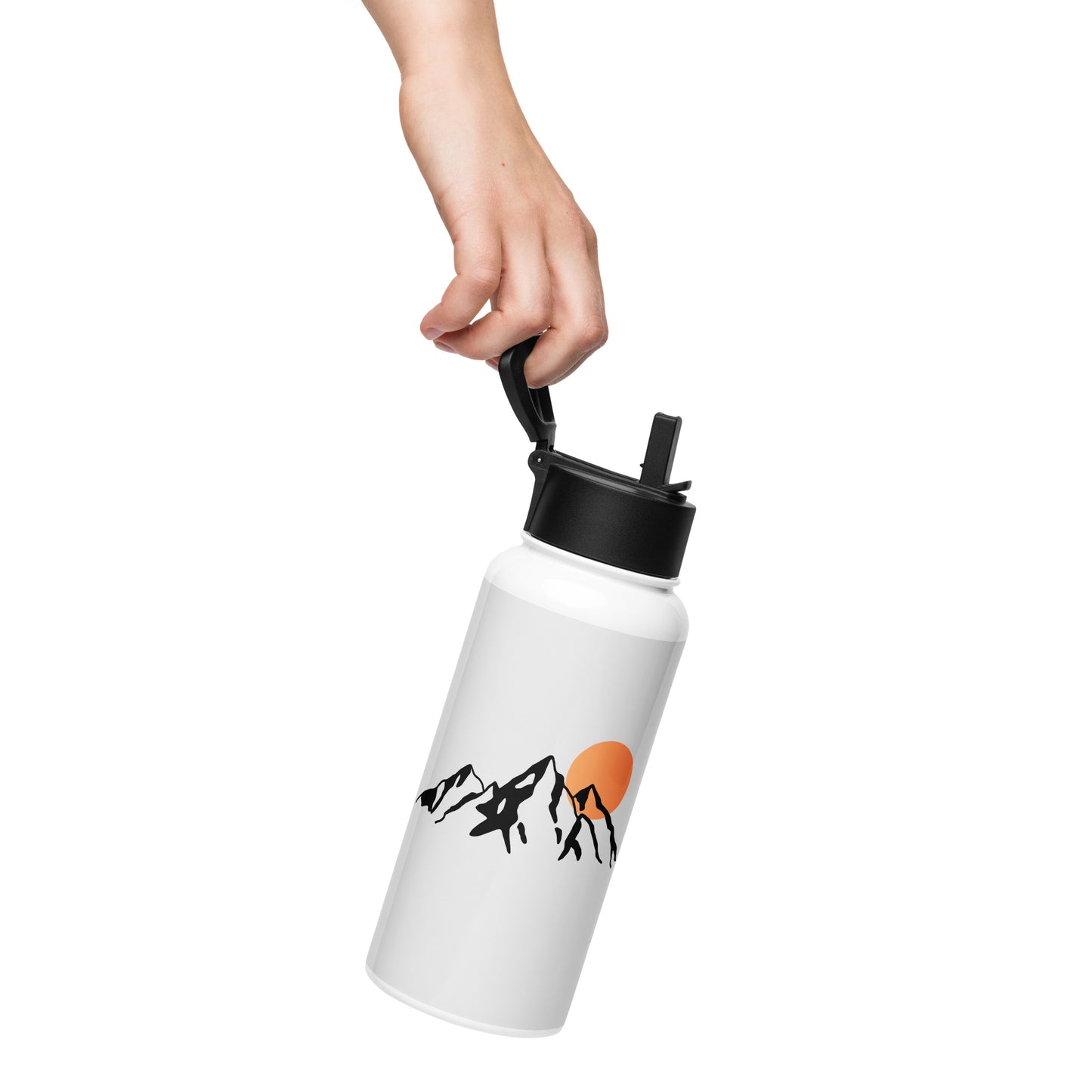 Flaška 950ml - TRIGLAV SONCE - siva
