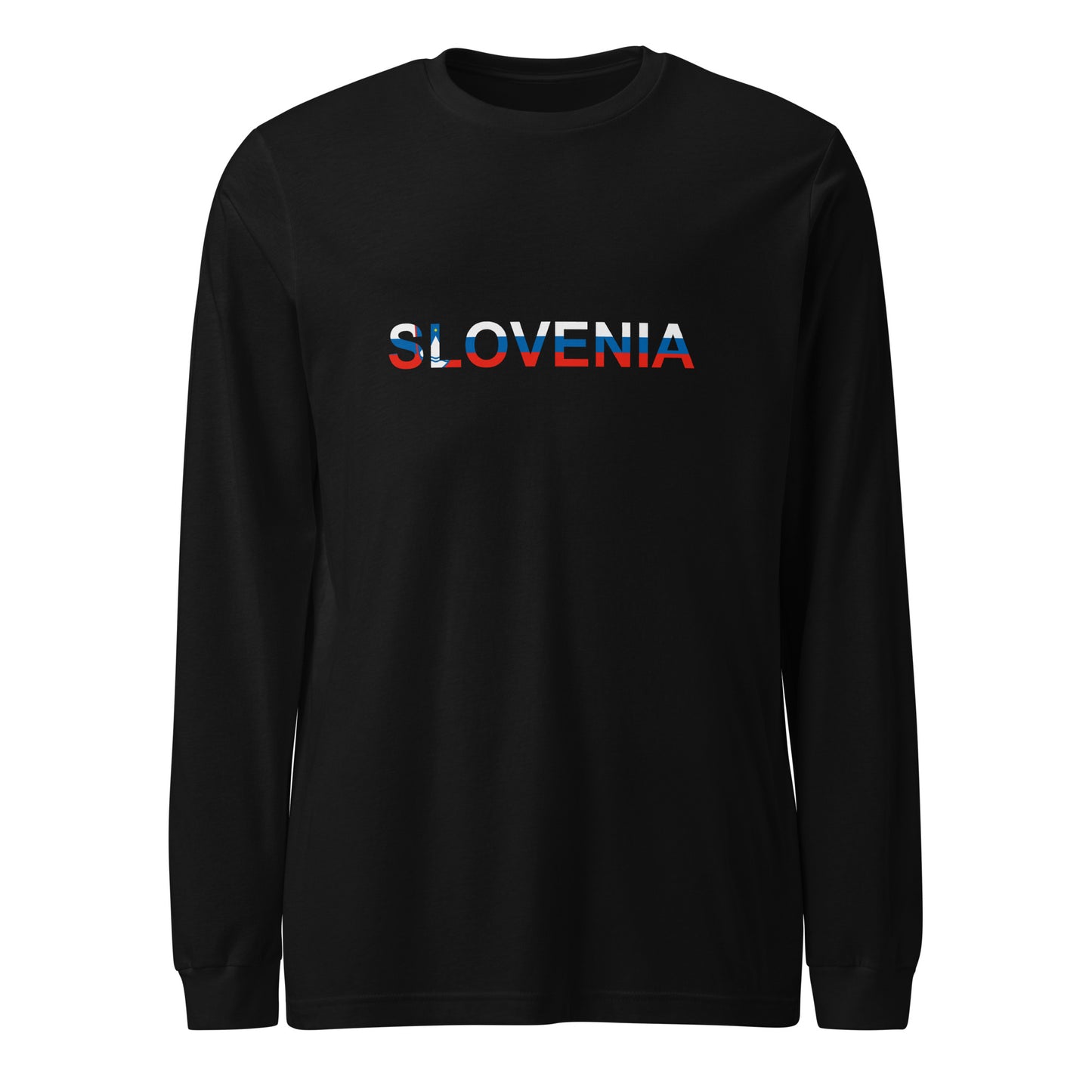 Moška majica z dolgimi rokavi - SLOVENIJA ZASTAVA 2