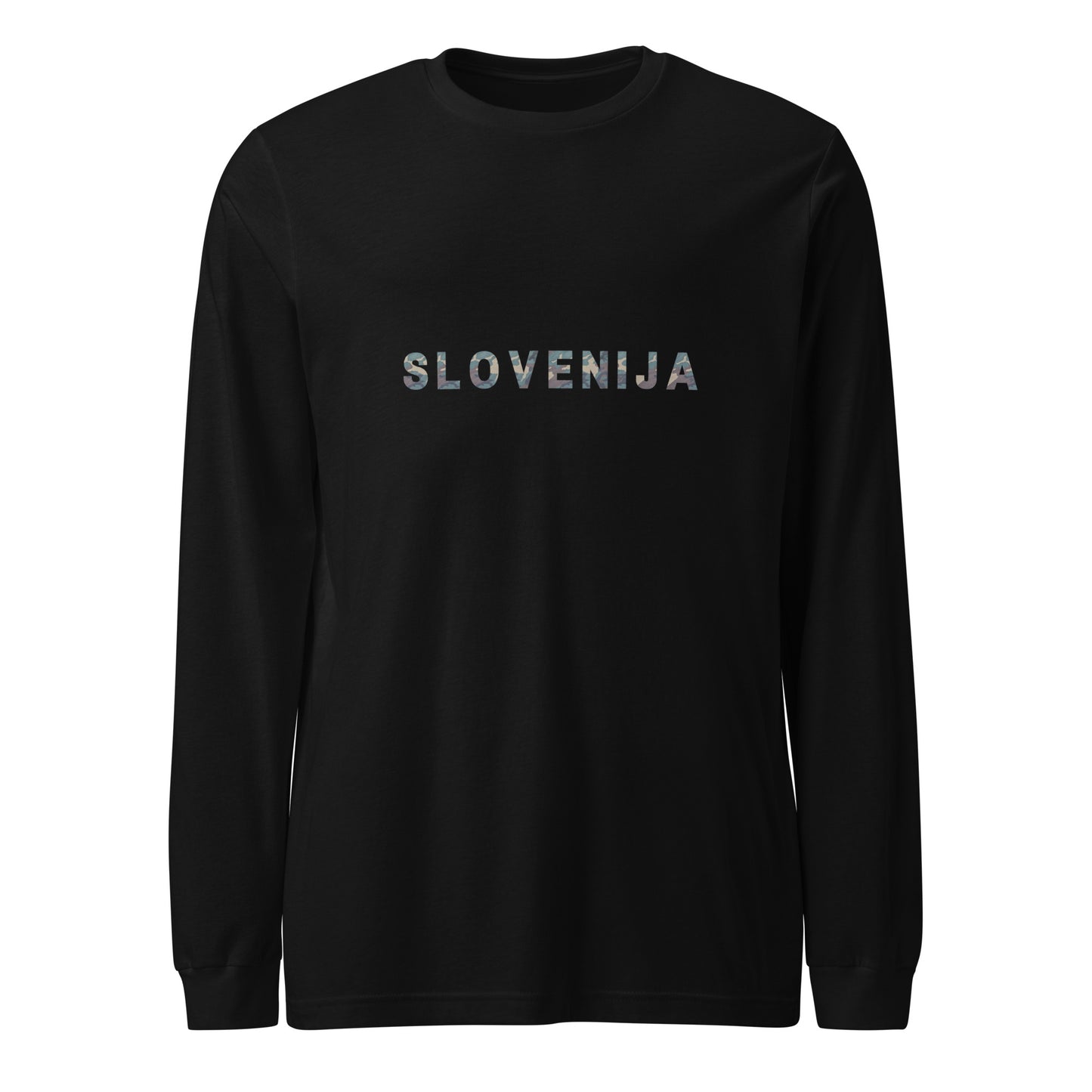 Moška majica z dolgimi rokavi - SLOVENIJA VOJAŠKI VZOREC I