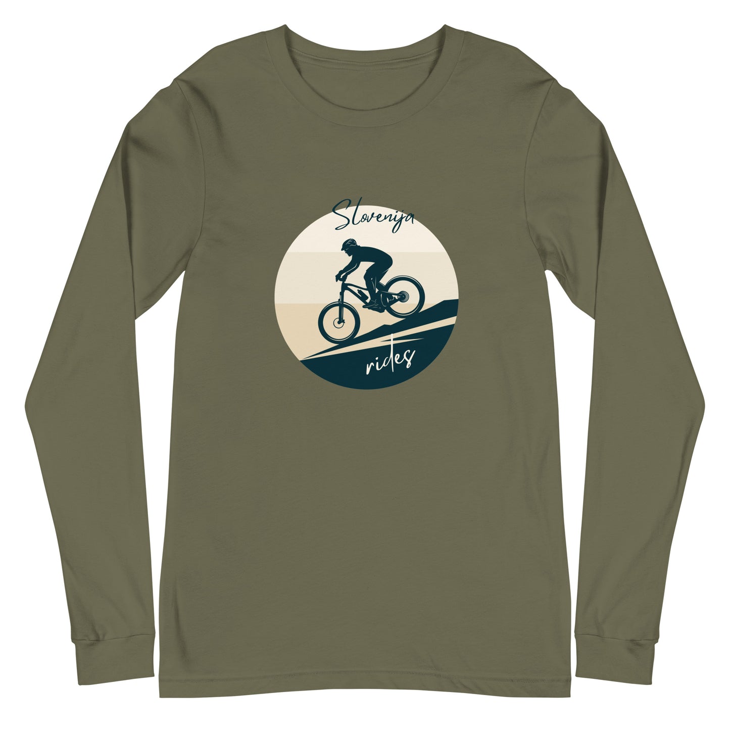 Moška majica z dolgimi rokavi - MTB SLOVENIJA