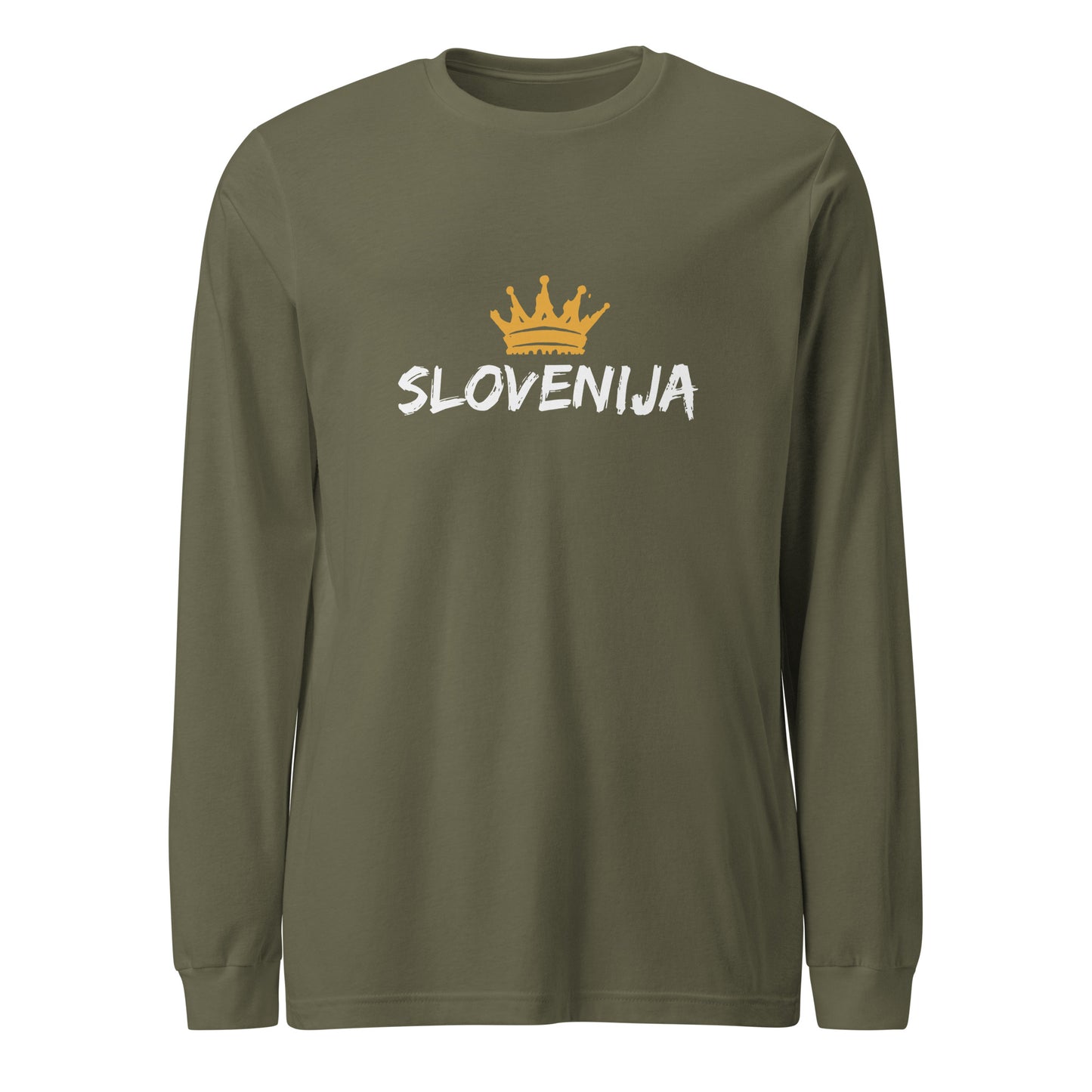 Moška majica z dolgimi rokavi - SLOVENIJA KRONA