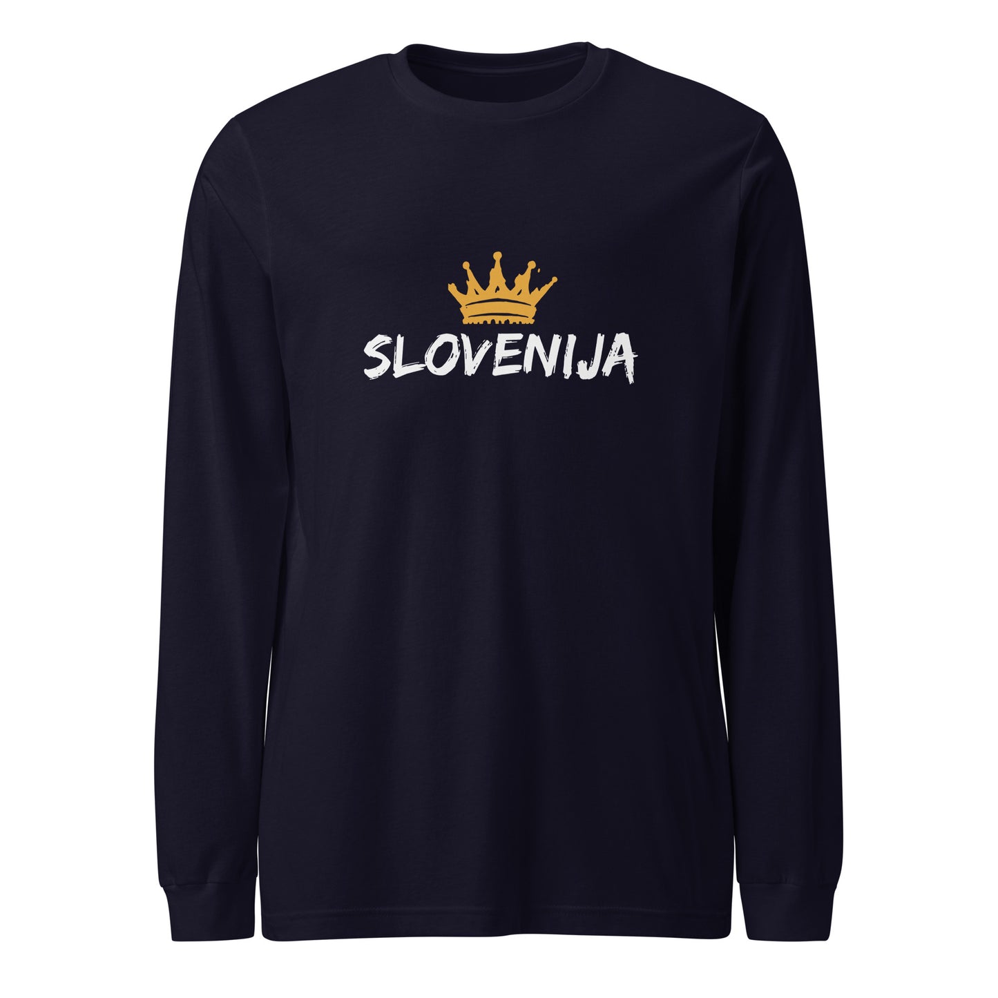 Moška majica z dolgimi rokavi - SLOVENIJA KRONA