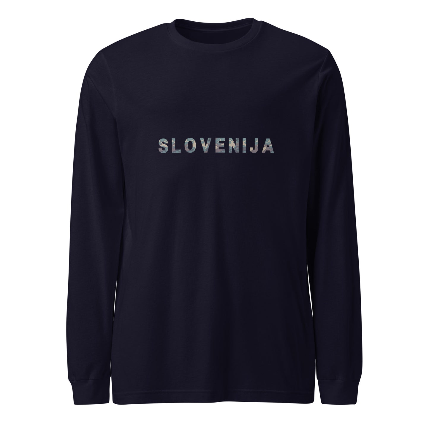 Moška majica z dolgimi rokavi - SLOVENIJA VOJAŠKI VZOREC I