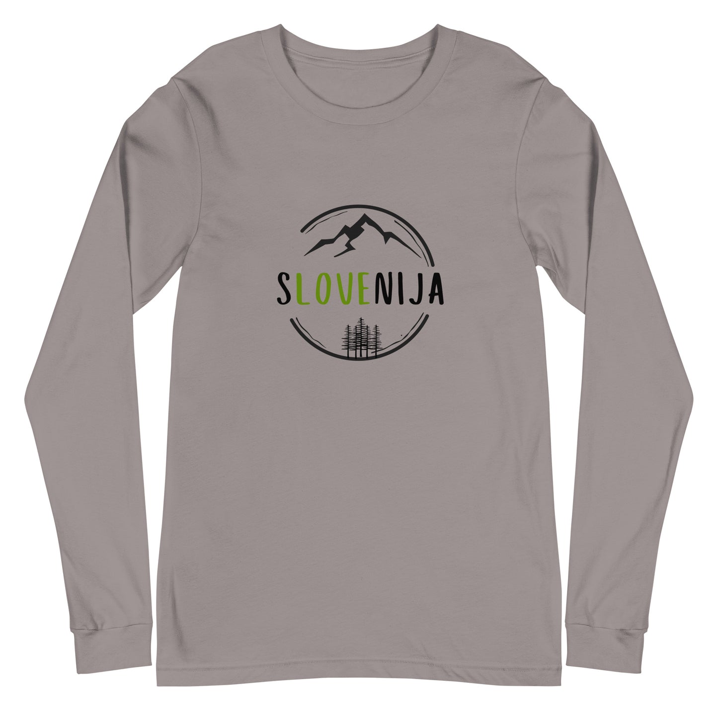 Moška majica z dolgimi rokavi - sLOVEnija TRIGLAV