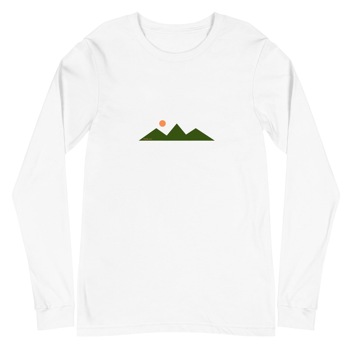 Moška majica z dolgimi rokavi - TRIGLAV