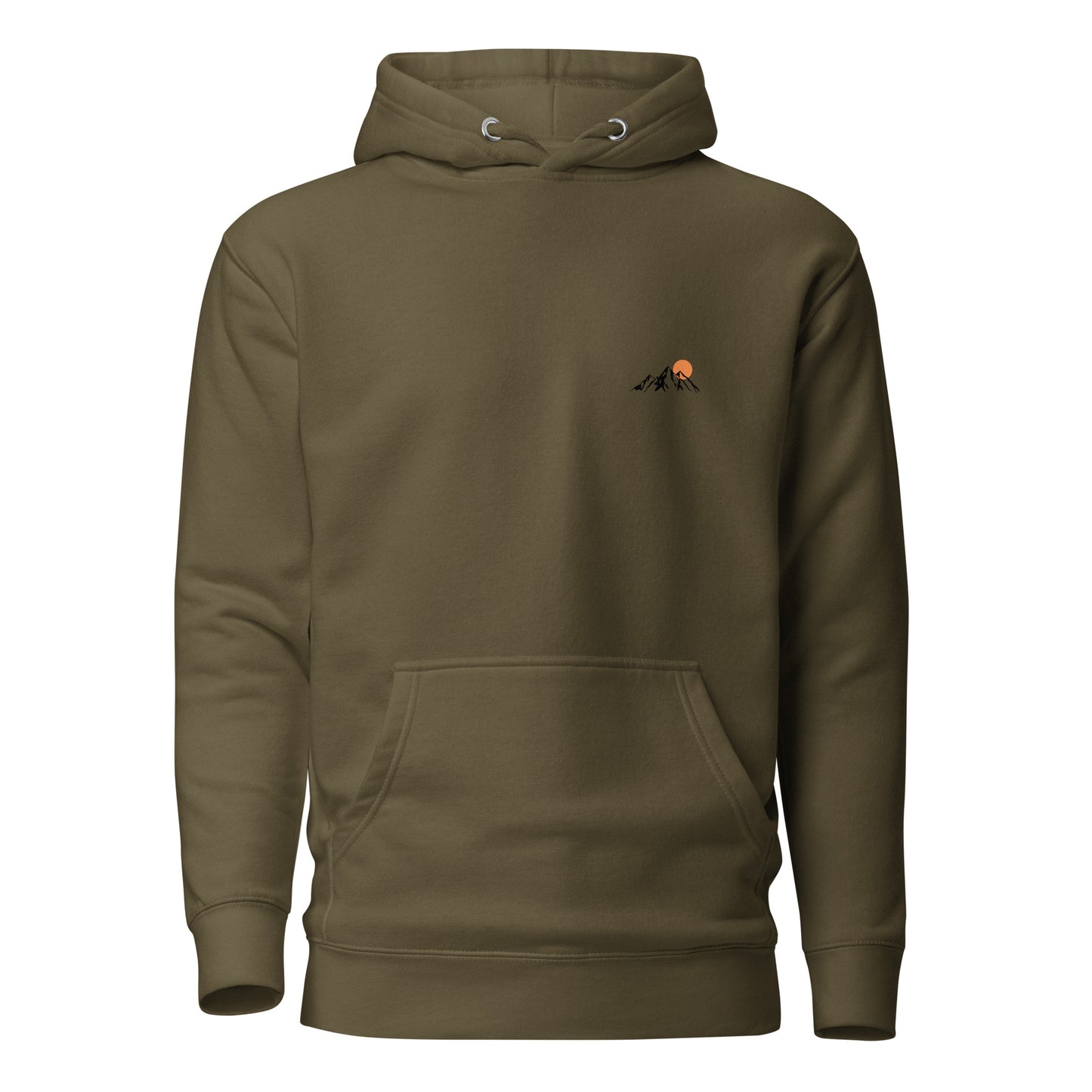 Pulover s kapuco - TRIGLAV SONCE MINIMALIST