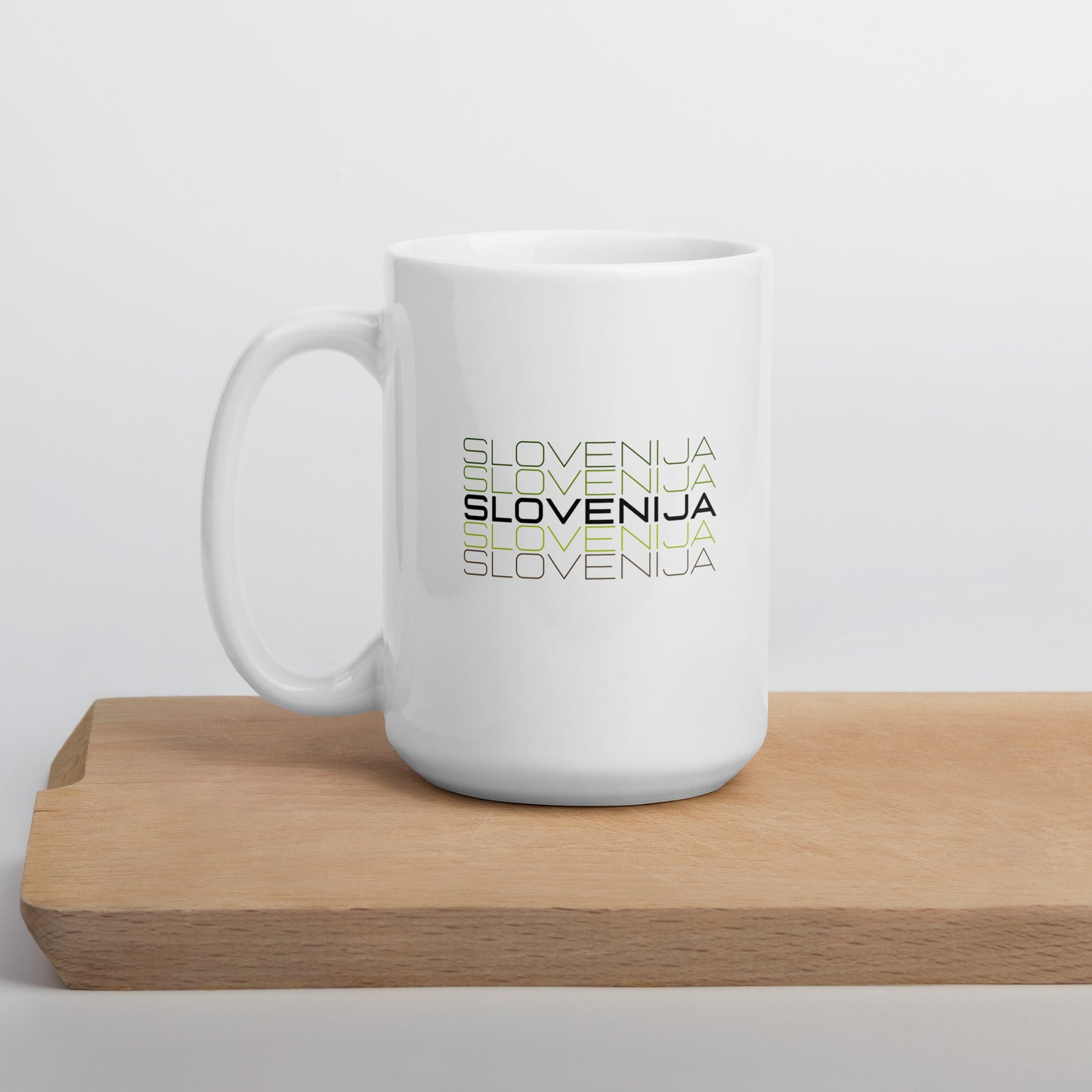 Skodelica bela - Slovenija