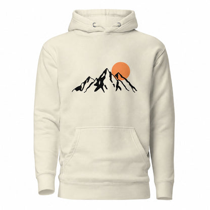 Pulover s kapuco - TRIGLAV SONCE - Vintage bela