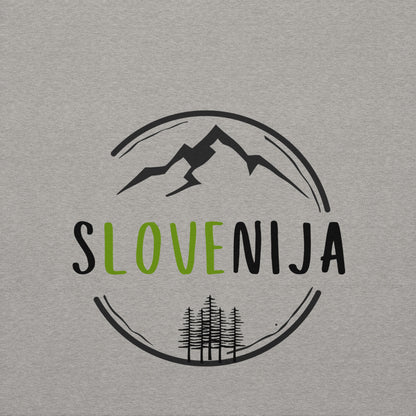 Pulover s kapuco - sLOVEnija TRIGLAV - Siva