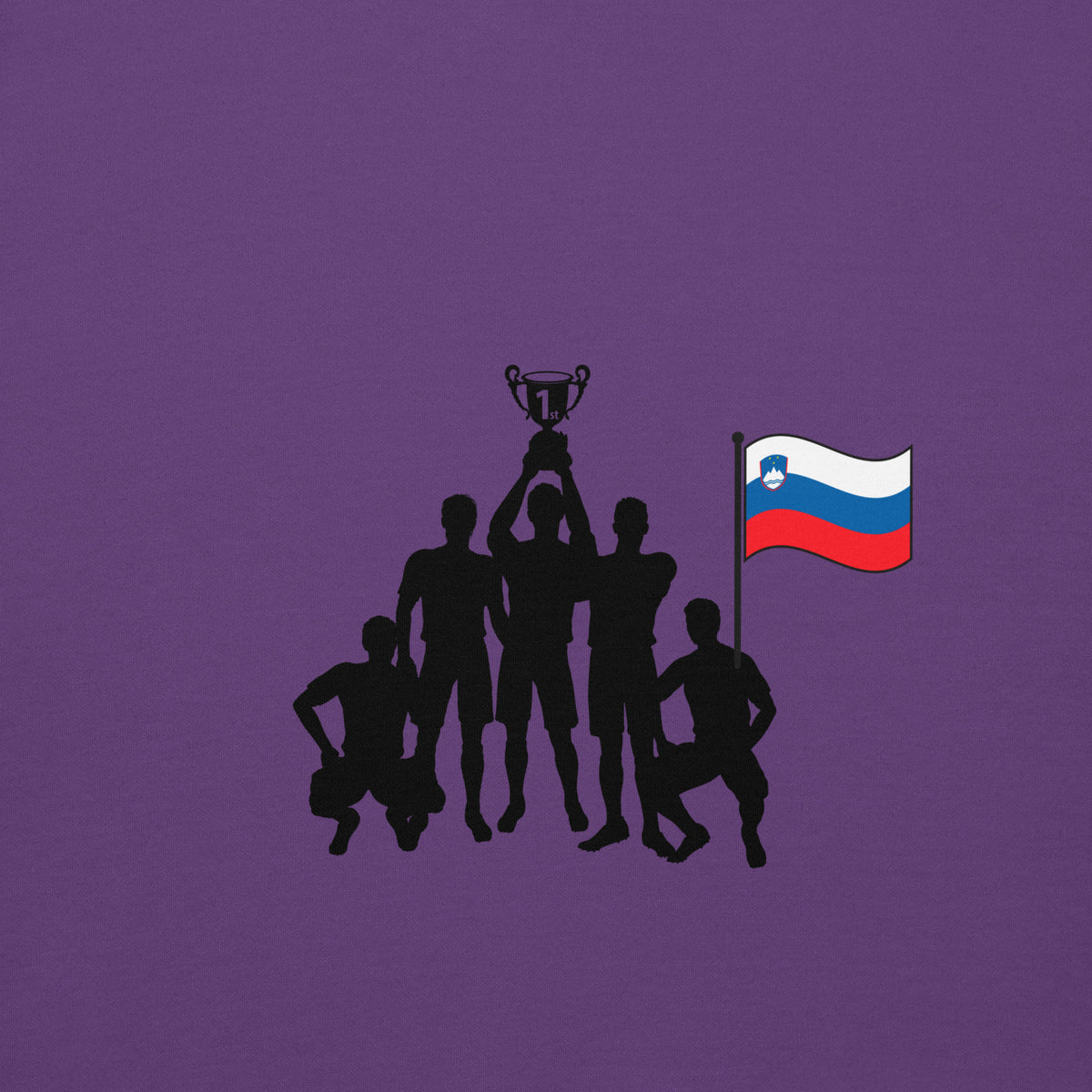 Pulover s kapuco - SLOVENIJA ŠAMPION