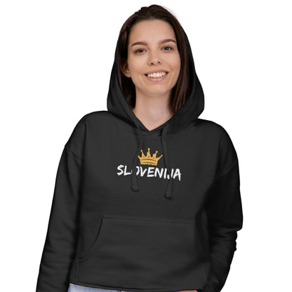 Ženski pulover s kapuco - SLOVENIJA KRONA
