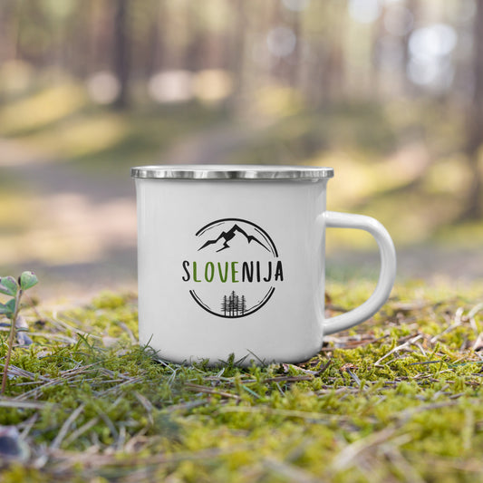 Emajlirana skodelica - sLOVEnija Triglav