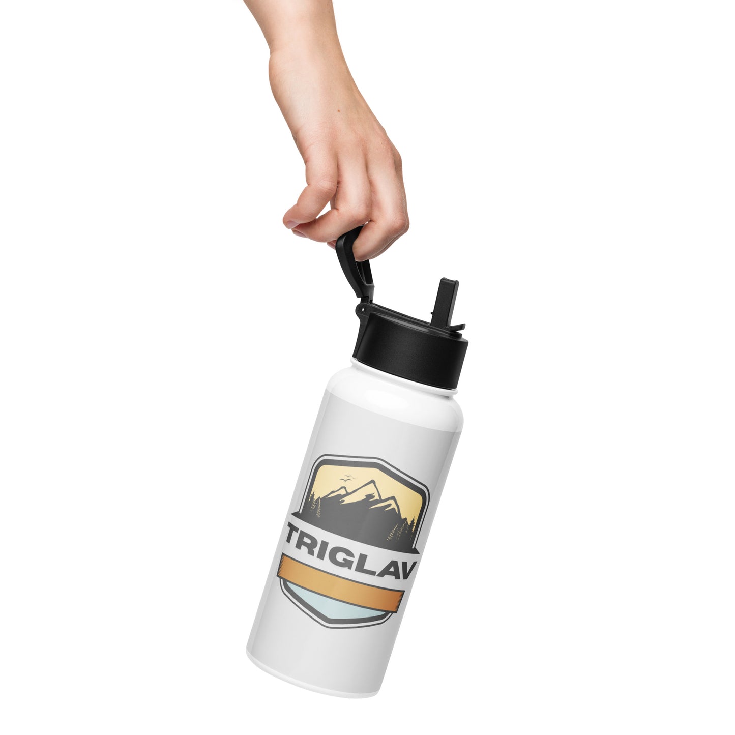 Flaška 950ml - RETRO TRIGLAV - siva