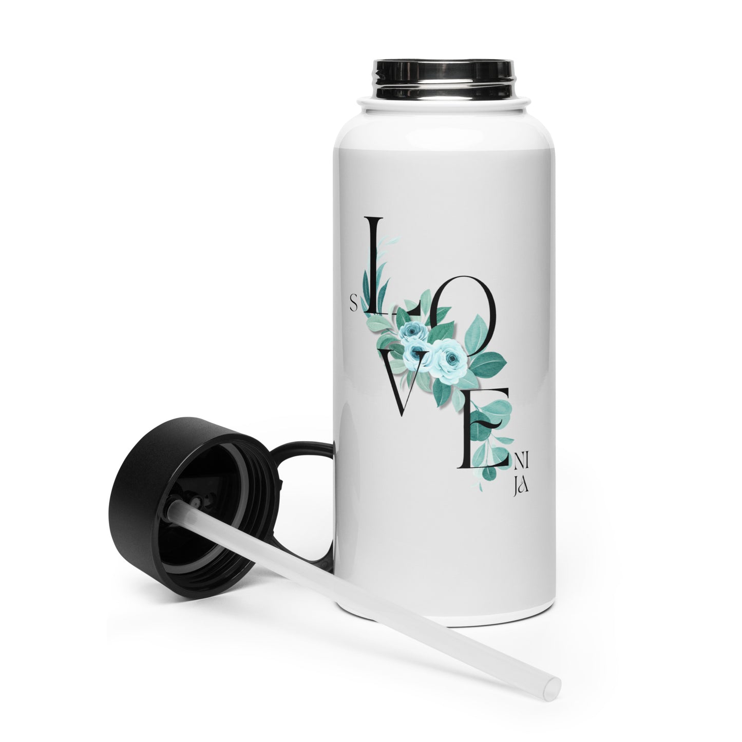 Flaška 950ml - KORINA - siva