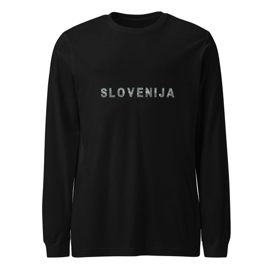 Moška majica z dolgimi rokavi - SLOVENIJA VOJAŠKI VZOREC I