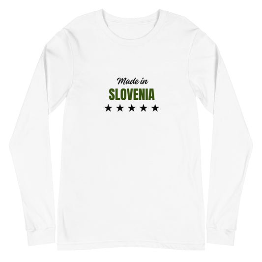 Moška majica z dolgimi rokavi - Made in SLOVENIA