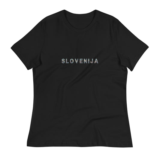 Ženska majica - SLOVENIJA VOJAŠKI VZOREC I