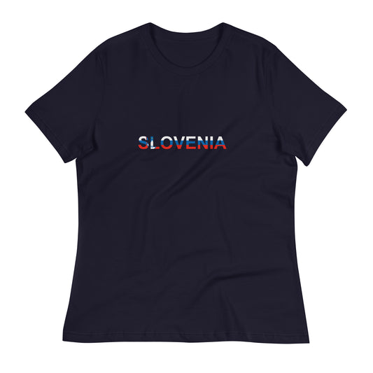 Ženska majica - SLOVENIA ZASTAVA 2